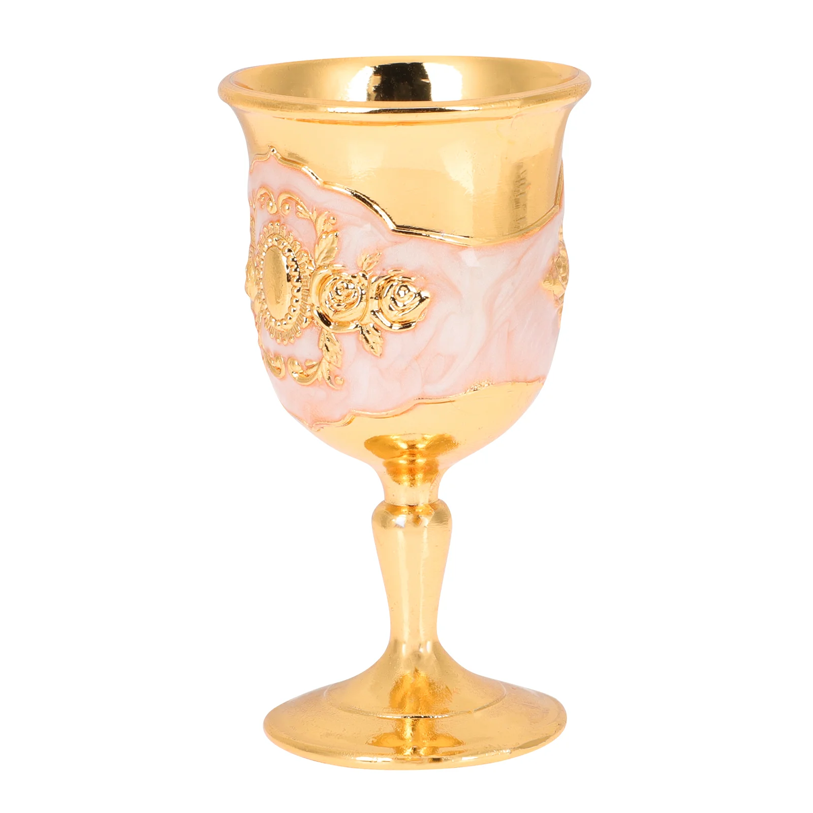 

Cup Goblet Glasses Chalice Vintage Metal Glasscocktail Champagne Cups Gold Brass Retro Shot Copper Medieval Stem Royal Drinking