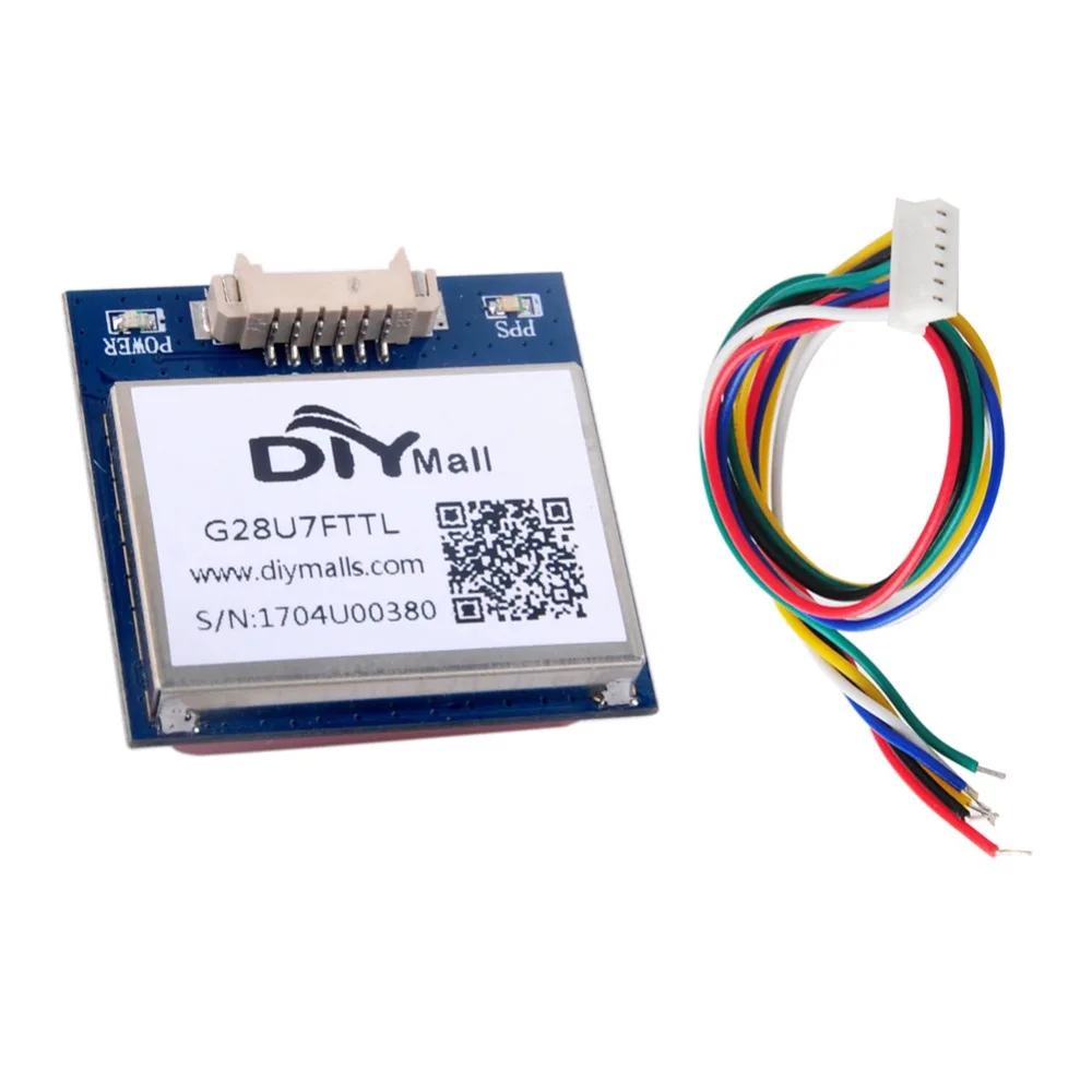 RCmall 10 шт. VK2828U7G5LF GPS модуль с антенной TTL 1-10 Гц флэш-контролем полета модели