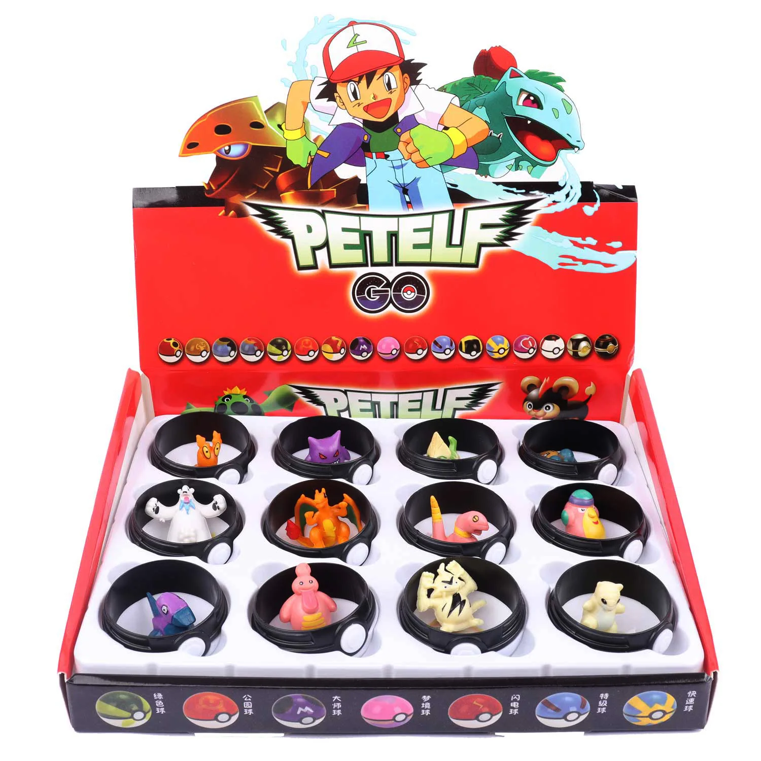 

Styles PVC Pokeball Cute Pokemon Figures Toys For Children Pikachu Gift Japan Anime Figures Pokemon Ball Pokémon Figuresl