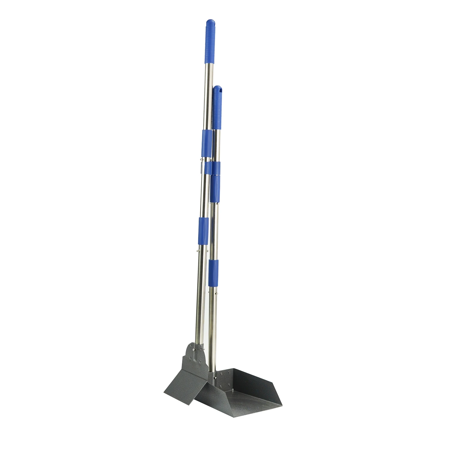 

Dog Pooper Scooper, Detachable Long Handle Poop Scooper , Tray & Spade, Durable Easy Pick Up Pooper Scooper