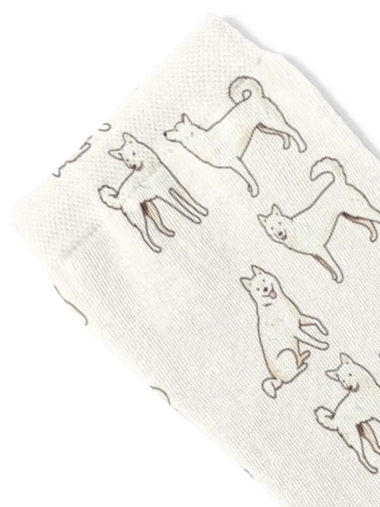 Белые корейские носки Jindo pack