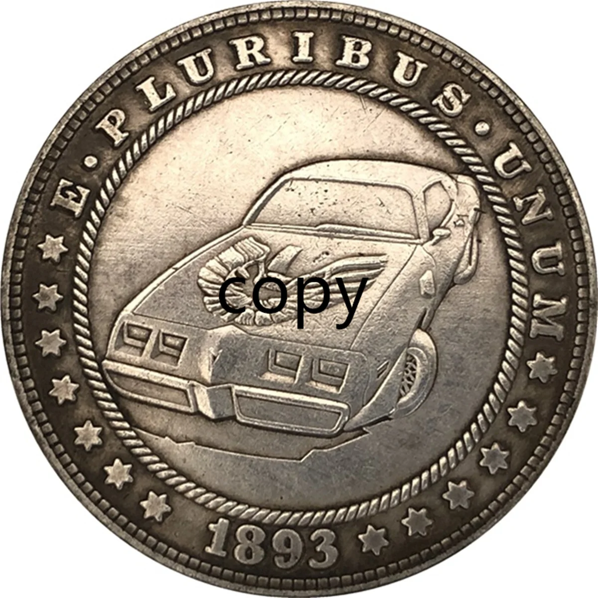 

Punk car HOBO COIN Rangers COIN US Coin Gift Challenge REPLICA Commemorative Coin - REPLICA Coin Medal Coins Collection