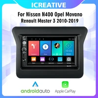 car multimedia player 2 din carplay android for nissan n400 opel movano renault master iii 3 2010 2019 7 inch gps navigation
