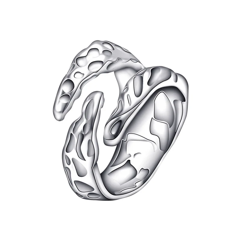 

Hot Selling S925 Sterling Silver Personality Exaggerate Creative Fashion Temperament Exquisite New Micro-set Open Women's Ring