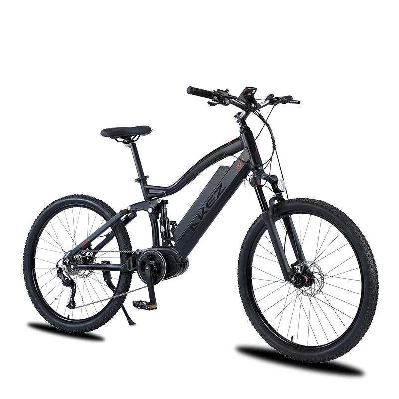 

27.5 inch Aluminium alloy Mid-drive E-bike Bafang 48v 350w high speed motor electric bicycle
