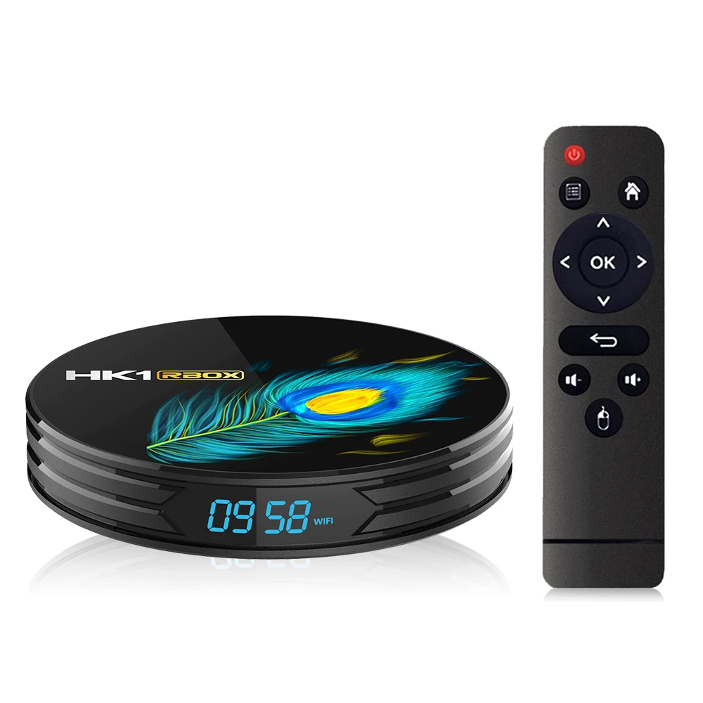 

RK3566 Media Player 8GB 64GB Android 11.0 Smart 4K Set Top Box HK1 RBox