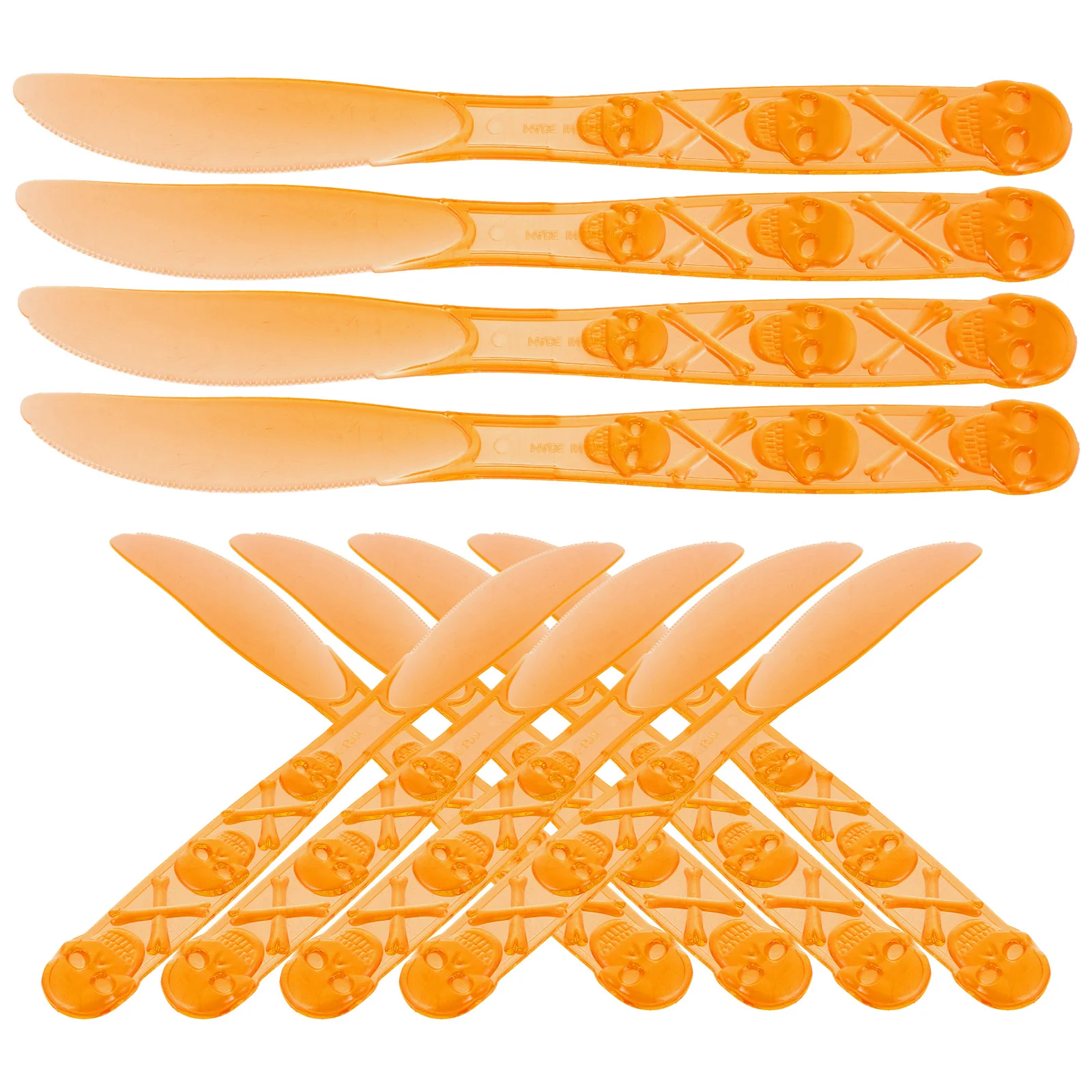 

12pcs Multipurpose Plastic Tableware Disposable Utensils Party Supplies