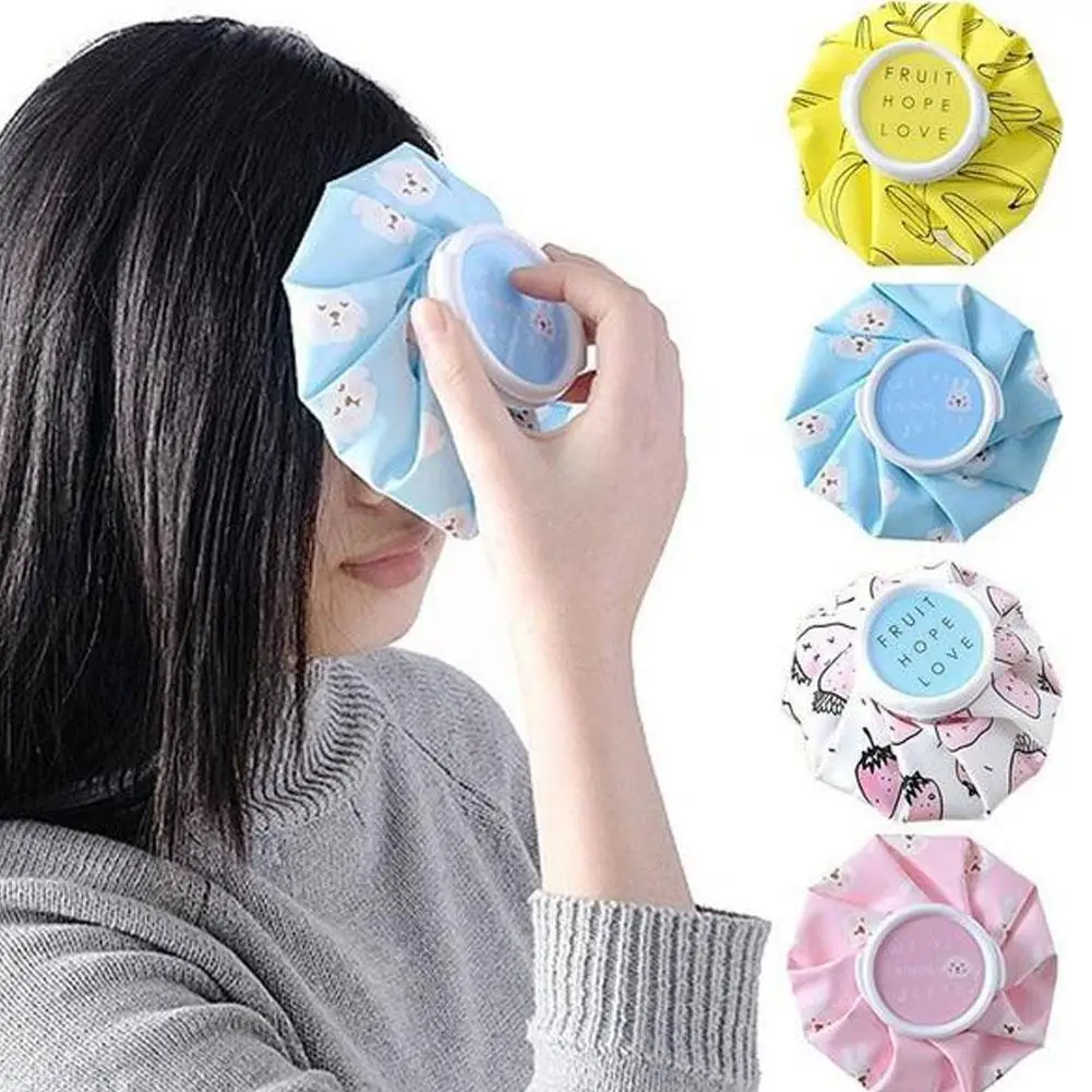 Наполняемая водой ткань для льда мультяшный охлаждающий пакет Женская бутылочка