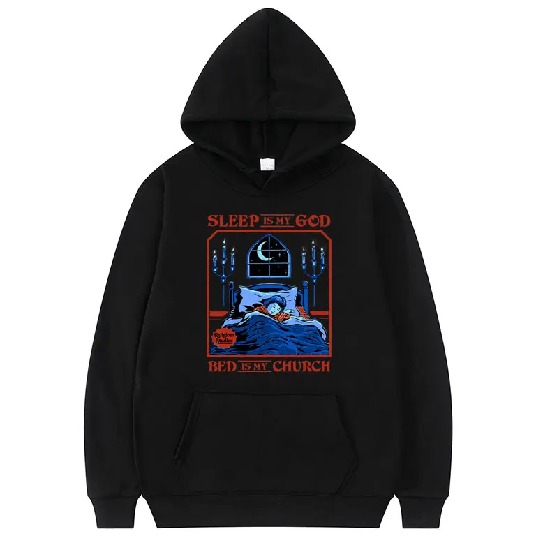 

Классическая Толстовка с капюшоном и принтом сон-мой Бог для мужчин и женщин, модная Толстовка в стиле Харадзюку, пальто унисекс, Высококаче...