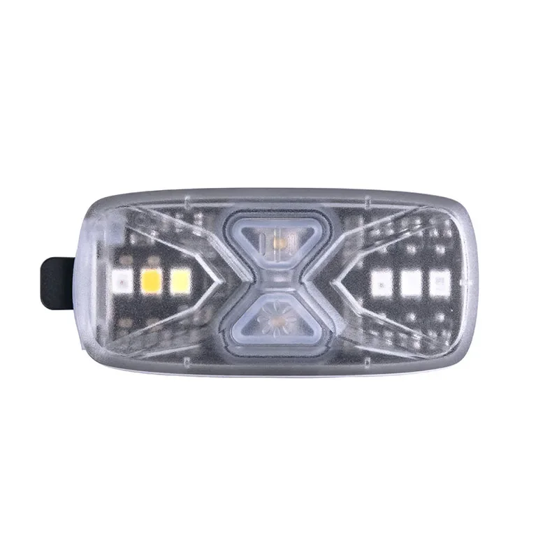 Фото Nextorch UT41 Светодиодный фонарик EDC 20 люмен Тип-C Перезаряжаемый сигнальный светильник Двойные боковые переключатели с 6 источниками света Мини-фонарик №3