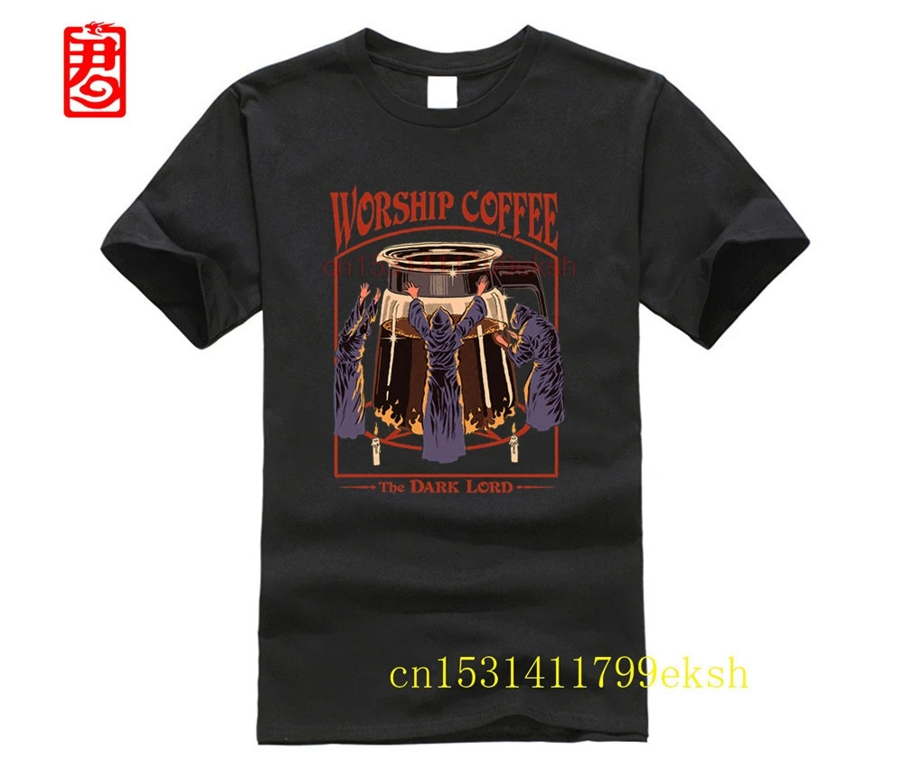 

2023 fashion brand men's t-shirt Worship Coffee shirt