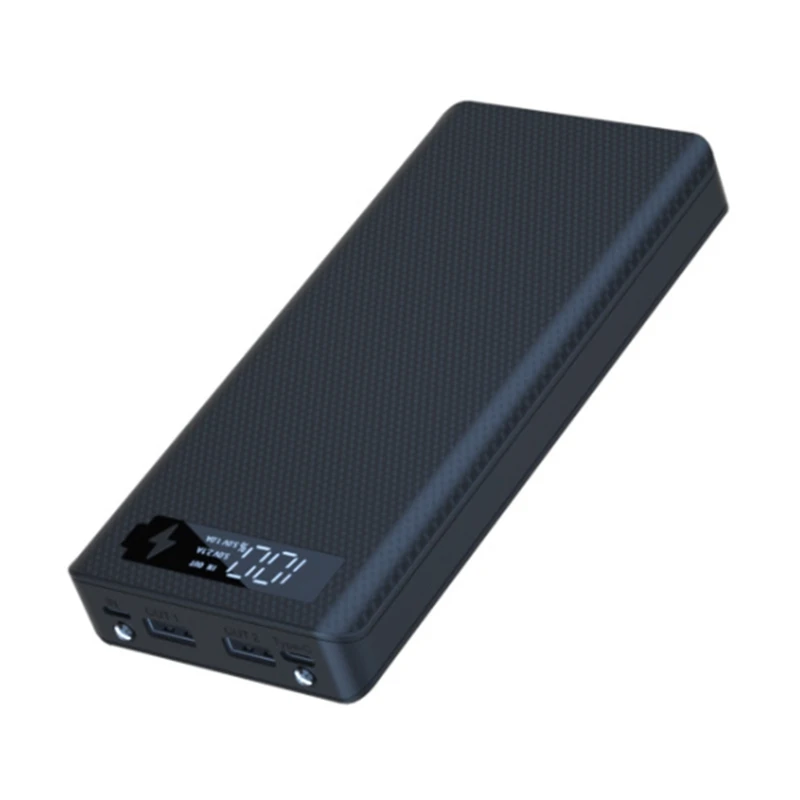

8X18650 Battery Charger Box Power Bank Holder DIY Shell Dual USB 18650 Battery Storage Box