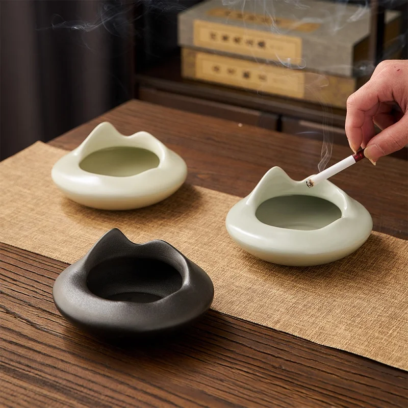 

Creative Portable Ashtray Living Room Home Decoration Accessories Desk Accessories Smoking Accessories Gift For Boyfriend