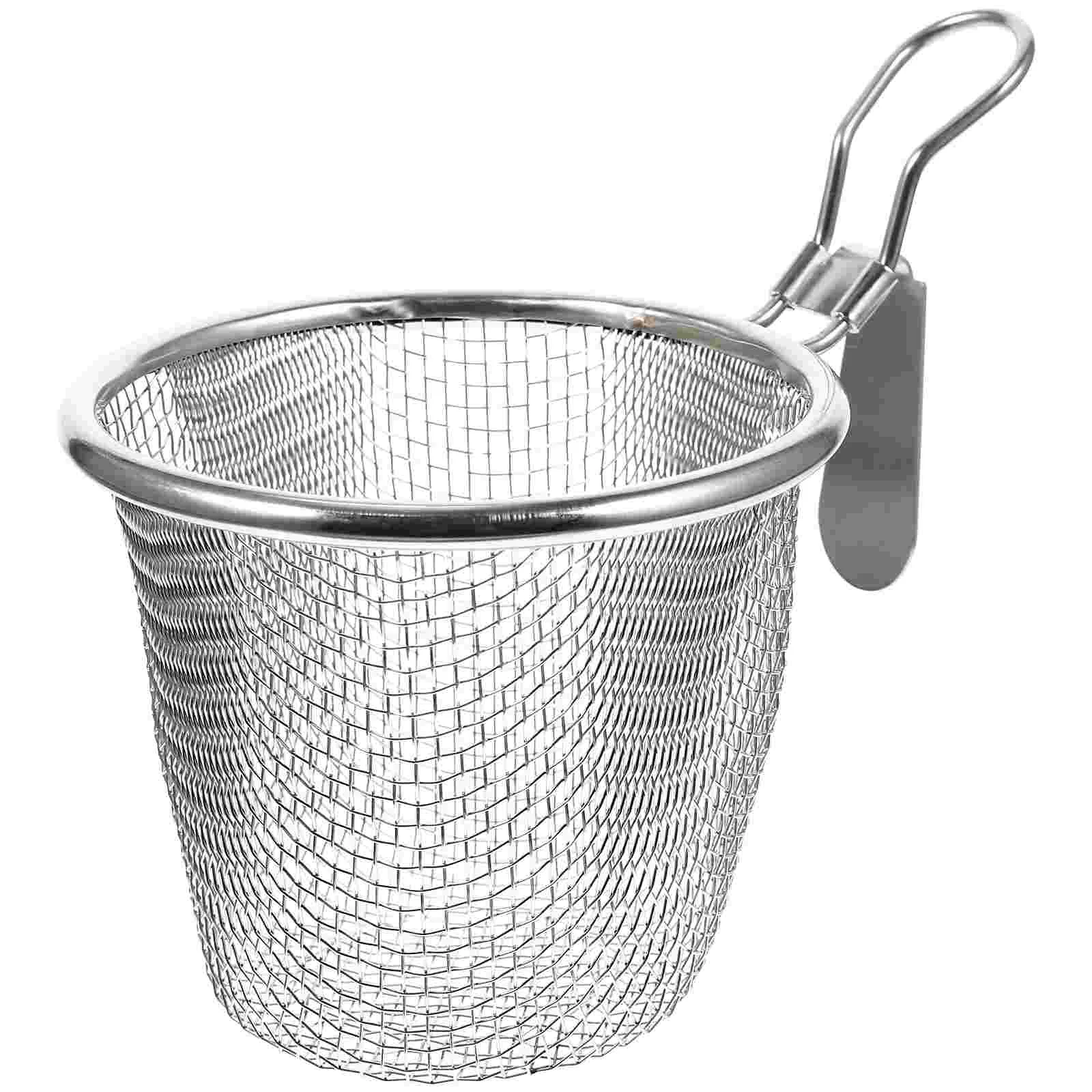 

Basket Pasta Strainer Colander Strainers Mesh Net Noodle Food Kitchen Spoon Pot Hot Skimmer Wok Wire Fine Noodles Spaghetti Fry