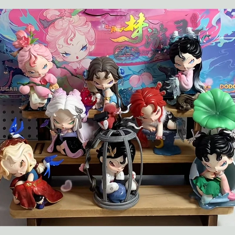 Серия Blind Box Dodonami Night Wander: Фигурка-сюрприз DODO NAMI Record Of A Dream Journey, коллекционная кукла-украшение, подарок-сюрприз (art.: 3920dc2447749) - 3920dc2447749