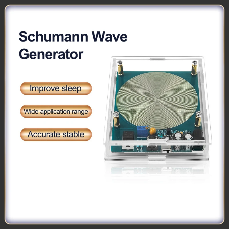 Schumann Waves Resonance Generator 7.83Hz Ultralow Frequency Pulse Audio Resonator USB Interface Indicator Light ON OFF Function