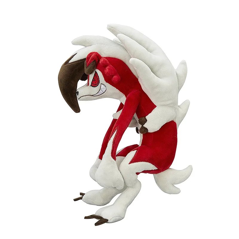 

30cm Size Pokemon Red Lycanroc Plush Doll Model Toy