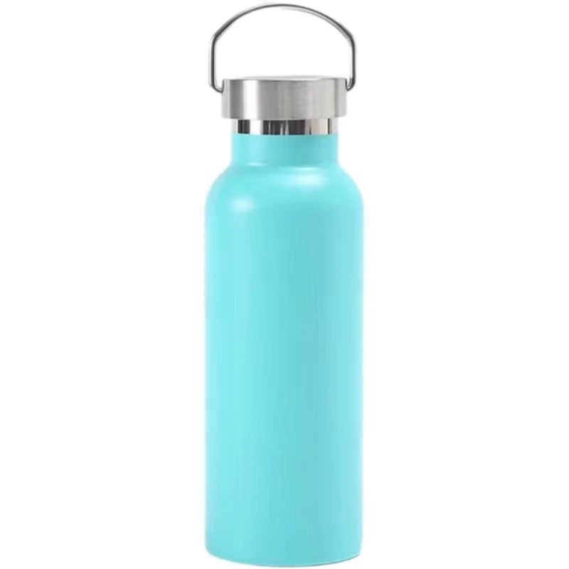 

1000ML Stainless Steel Cycling Kettle Large Capacity Portable Thermal Water Kettle Outdoor Vacuum Mountaineering Sports Kettle