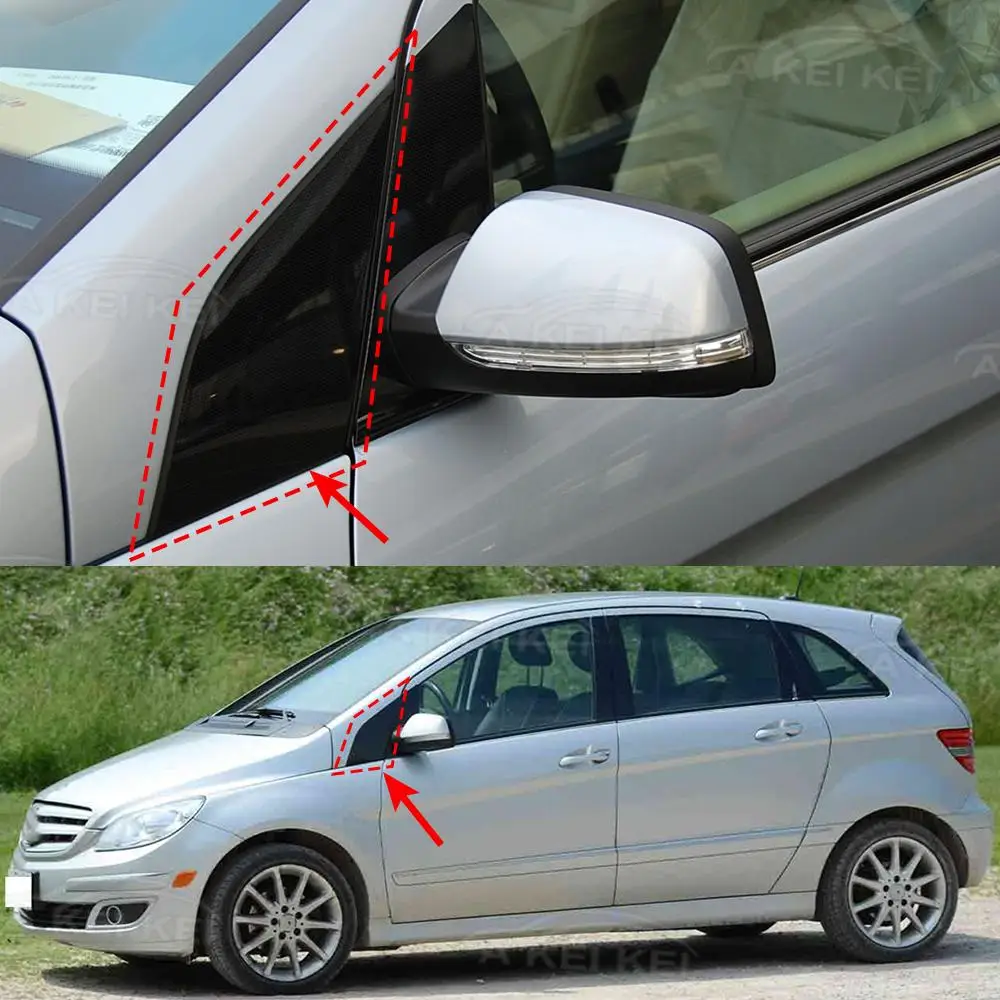 A1696903987 Накладка на треугольную панель зеркала заднего вида для Mercedes-Benz B-Class W245 W169, декоративная накладка на дверное зеркало A1696904087 (art.: 3920da4d628b1) - 3920da4d628b1