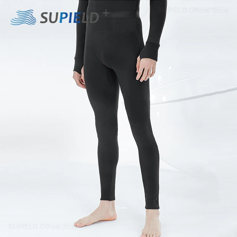 

Supield Aerogel мужское термобелье, нижнее белье, мужское зимнее нижнее белье, штаны, антистатические плотные теплые мужские брюки