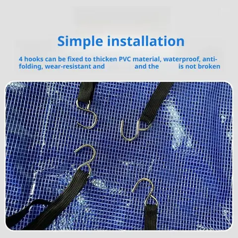 Чехол для очистки кондиционера с дренажной трубой, сетка из ПВХ, водонепроницаемая подвесная сумка для мытья кондиционера на 1-3 л.с.