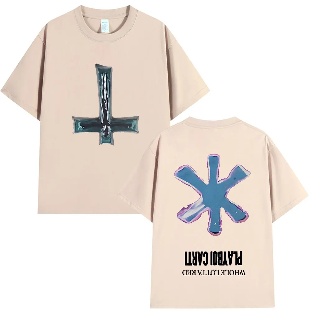 Футболка Rapper Playboi Carti с изображением альбома весь дислет футболки надписью Merch для
