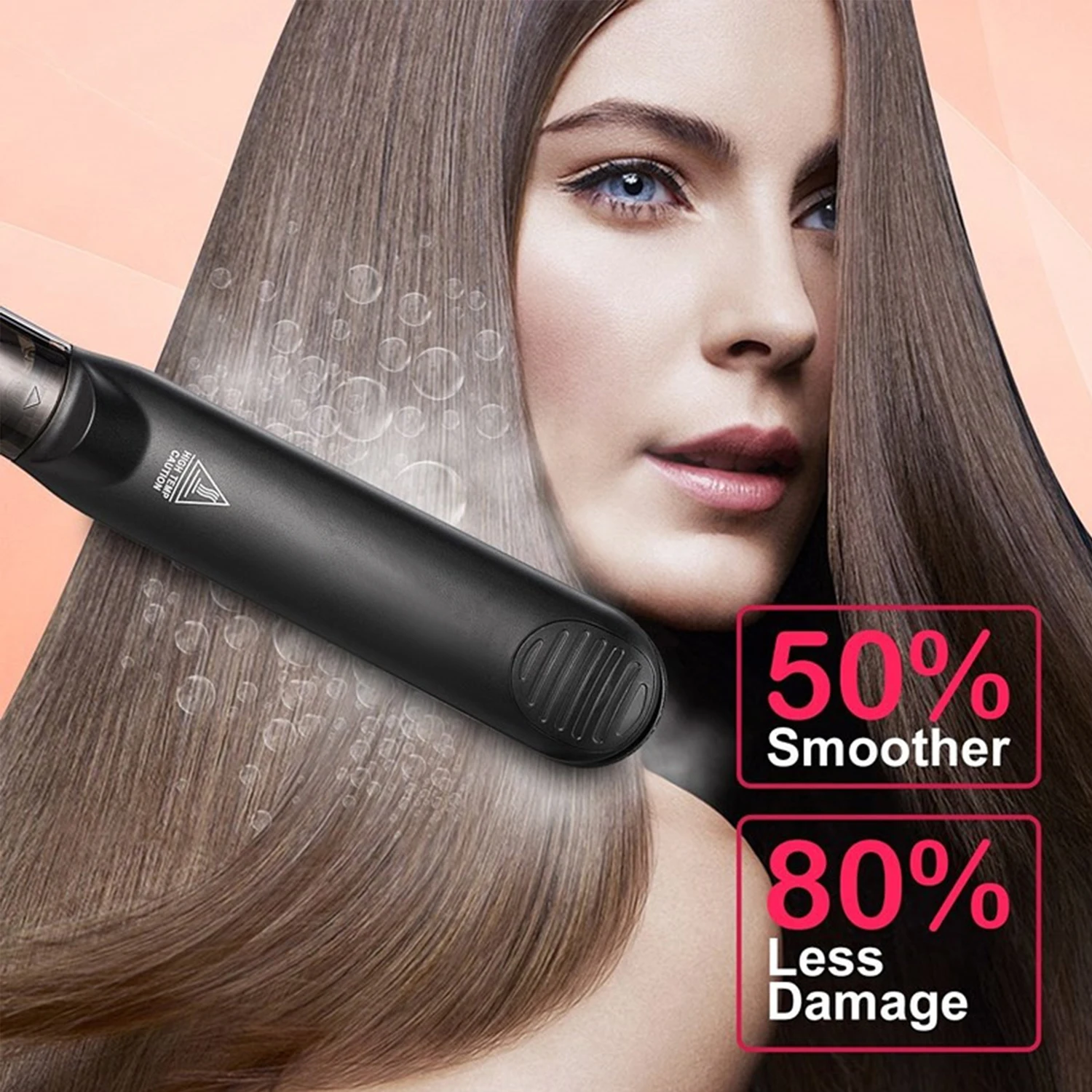 Выпрямитель для волос с турмалиновым керамическим покрытием 2 в 1 |