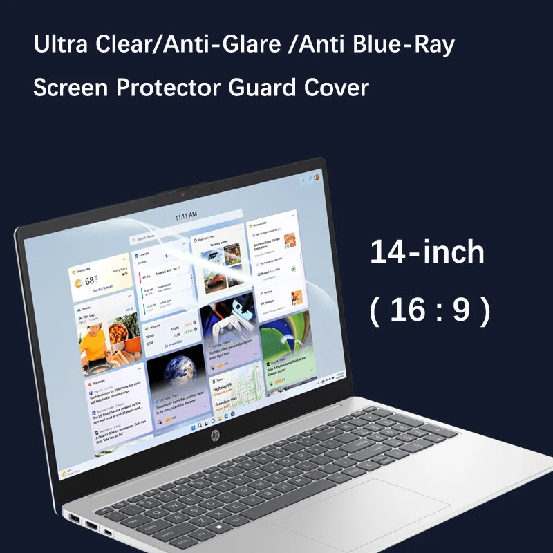 2X Ультрапрозрачная/Антибликовая Защита для экрана с защитой от синего света