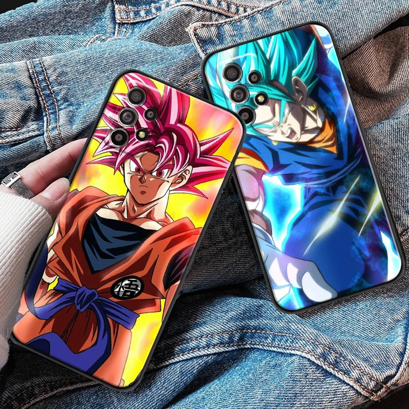 

Dragon Ball Japan Anime For Samsung A20 A21 A22 4G 5G Phone Case Black Funda Soft Silicone Cover Liquid Silicon Carcasa Coque