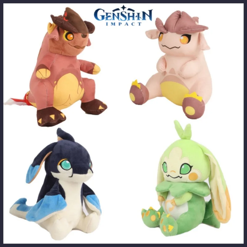 Новые милые игровые куклы Genshin Impact Natlan Koholasaurs Yumkasaur Tepetlisauri аниме коллекция