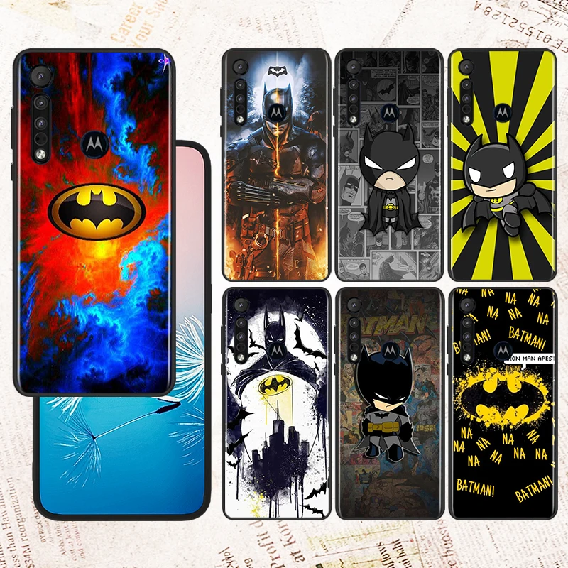 

Justice League Batman Heroes For Motorola E32 G52 G Stylus G41 G71 Edge G60 S G9 G8 20 E7i Power One Fusion Black Phone Case