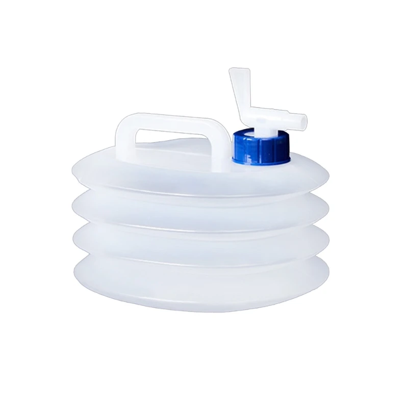 

Large Capacity Folding Bucket Collapsible Water Container with Tap Water Bag