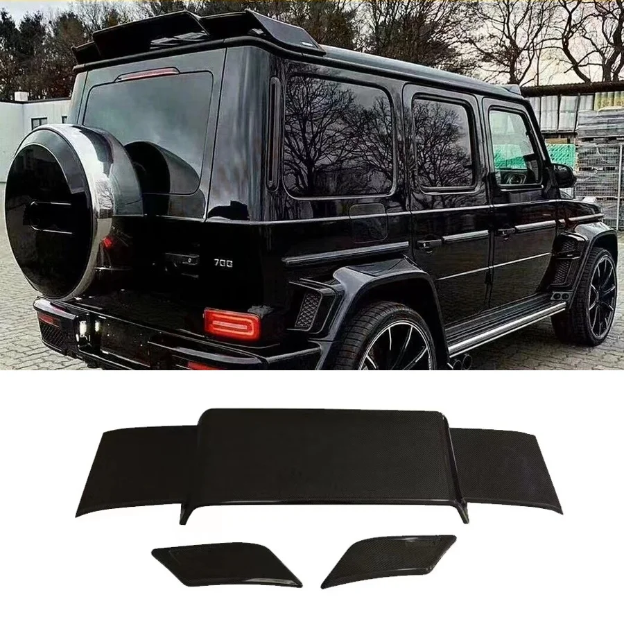 Задний спойлер из углеродного волокна для крыши багажника Mercedes-Benz G-CLASS W464 G350 G500 G550