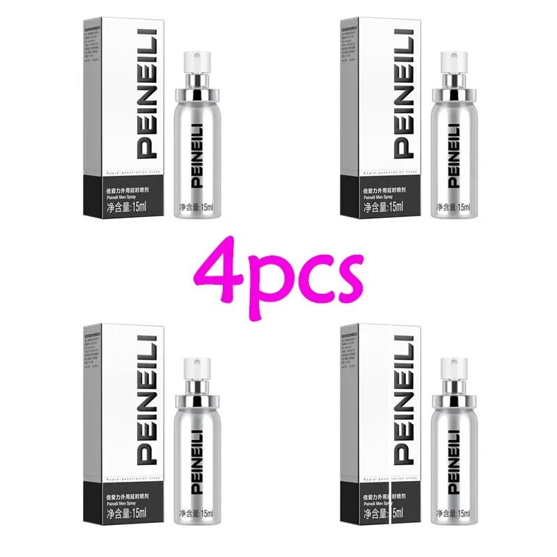 4 шт. спрей для задержки эякуляции 60 минут