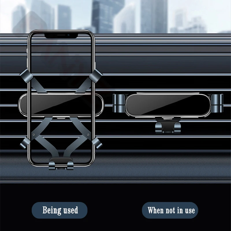 Автомобильный держатель для телефона Porsche Macan 2014-2022 гравитационный навигационный