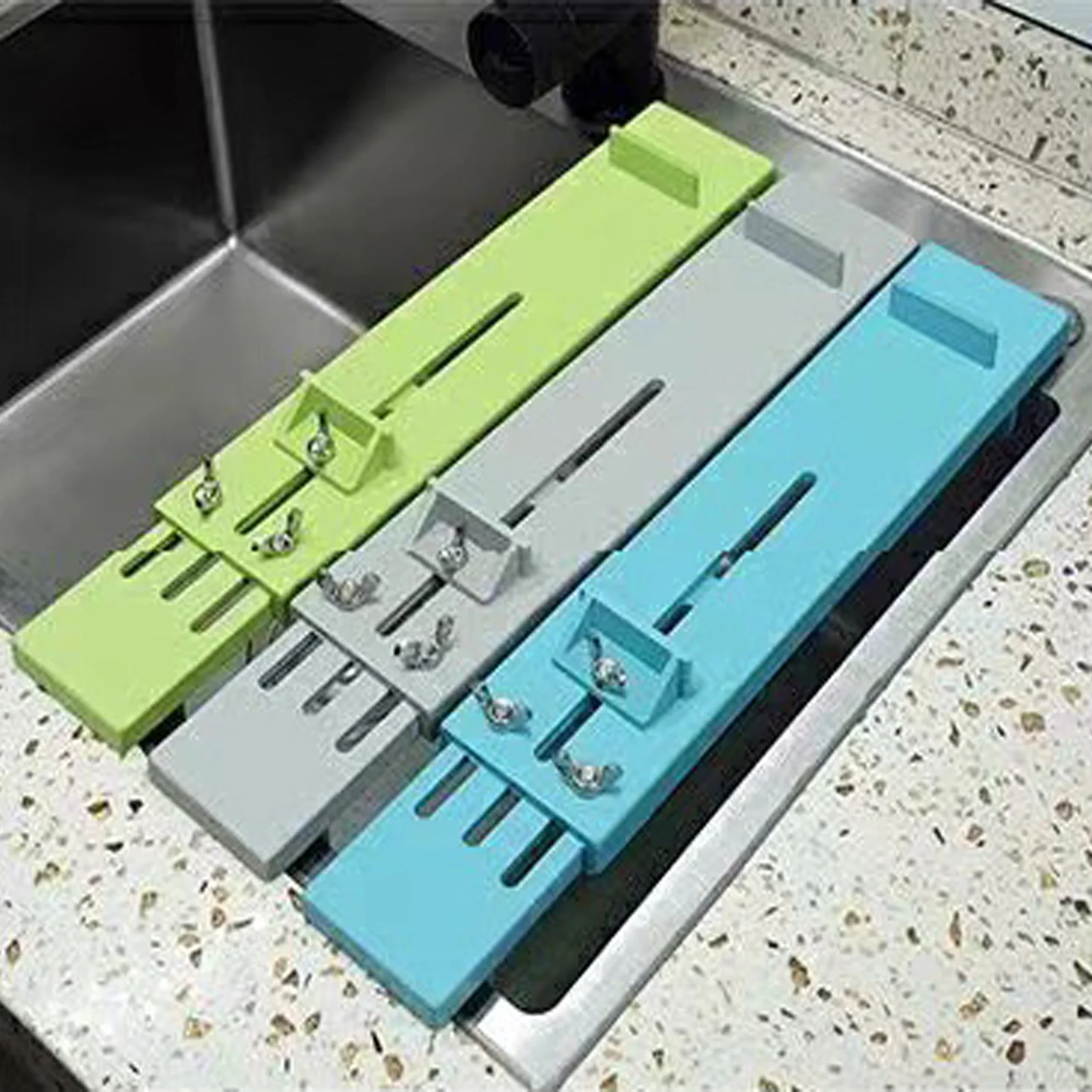 

Non-slip Sharpening Stone Stand Adjustable Whetstone Holder Home Kitchen Tool Whetstone Grinding Bracket Thickened Sink Bridge