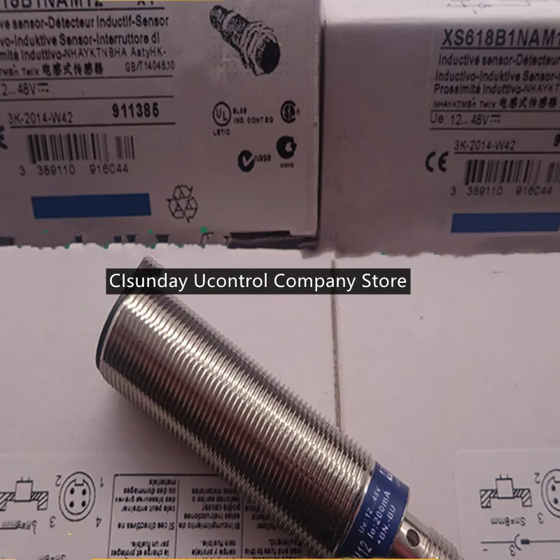 3 шт. Новый бесконтактный переключатель XS618B1NAM12 XS618B1PAM12