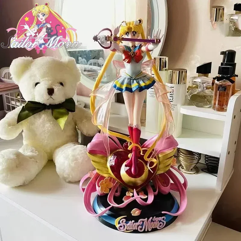 Сейлор Мун Размеры 35 см искусственные фигурки Коллекционная модель настольное