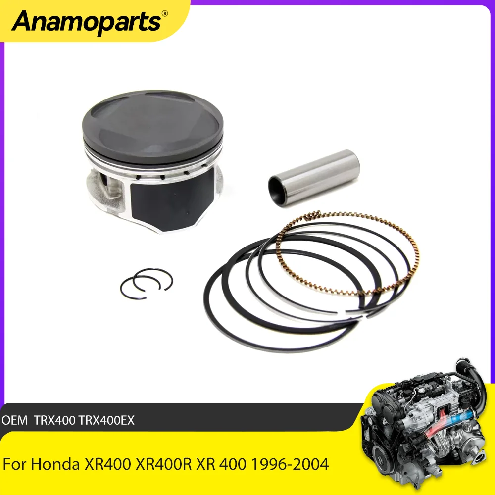Комплект поршней двигателя мотоцикла диаметр 85 мм подходит для Honda XR400 XR400R XR 400