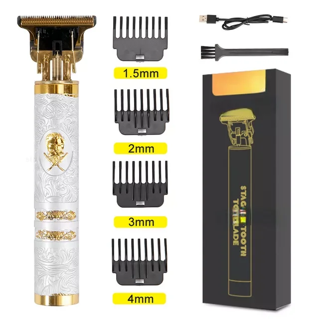 

NEW2023 New in Rechargeable LCD Hair Clipper Men Barber Haircut Cutter Hair Cutting Machine Trimmer Clippers Beard Trimmers son