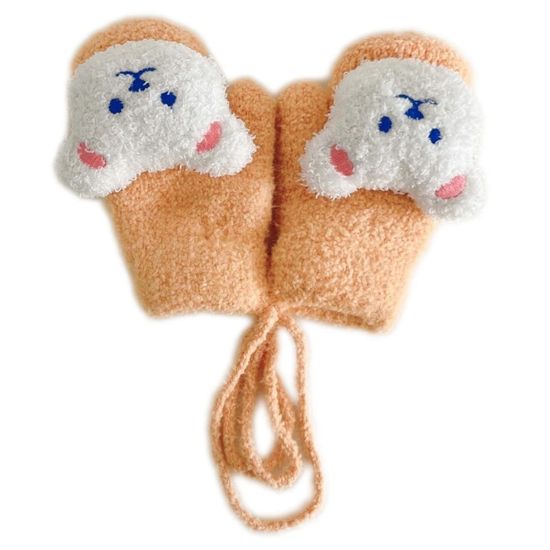 

Baby Mittens Warm Gloves Cozy Toddler Winter Mittens Child Clothing Accessories Gender Neutral Toddler Outdoor Gloves