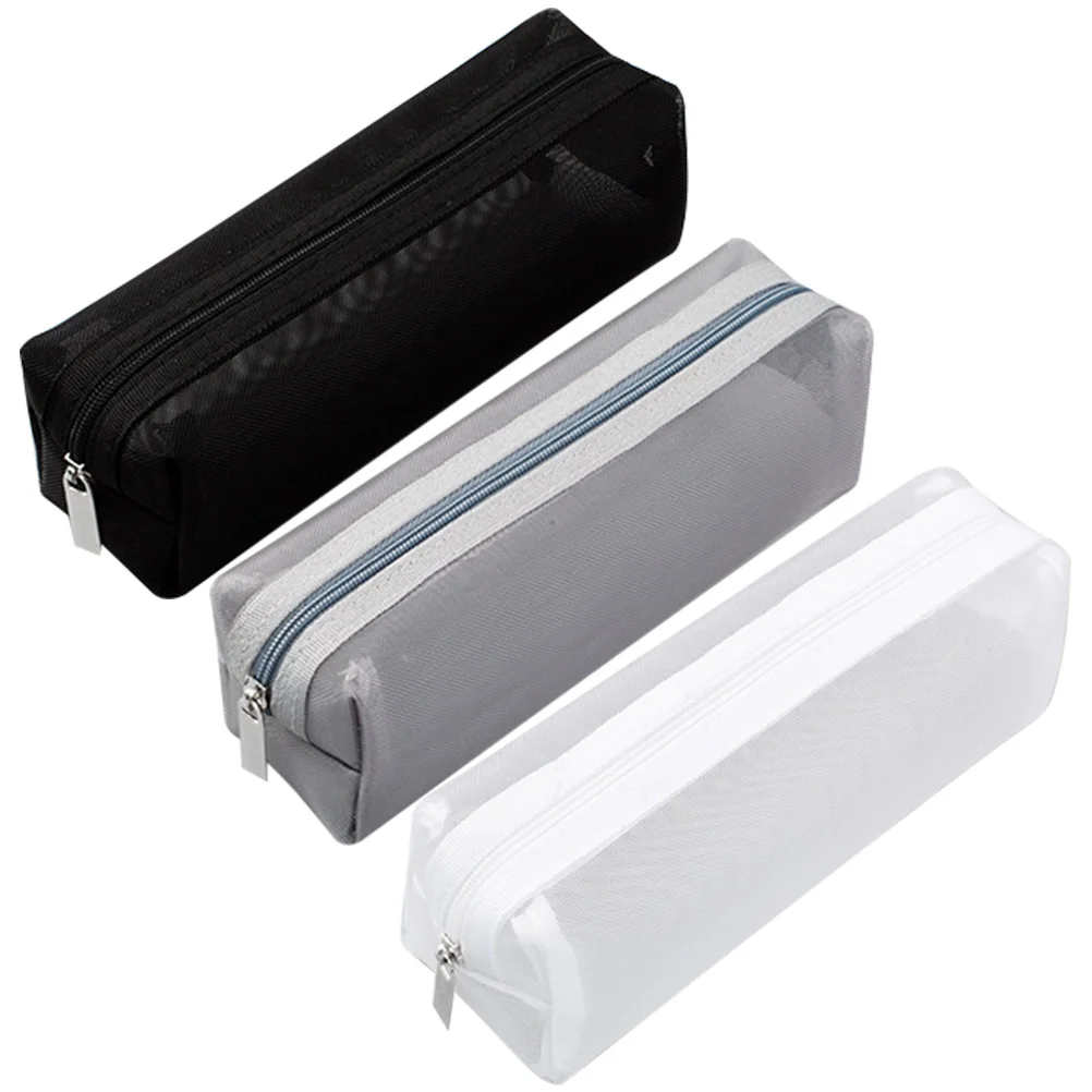 

Pouch Case Pensmall Stationery Big School Kids Cool Organizer Softcapacity Makestudents Marker Pencilsholder