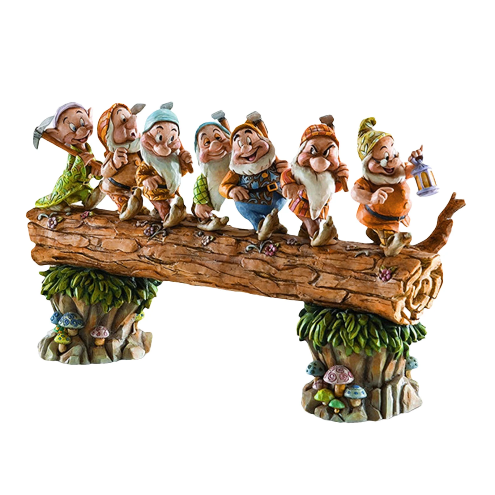 

Seven Dwarves Tree Gnomes Miniature Garden Gnomes Fairy Nome Figures Fairy Garden Gnome Statues Decorate the Garden Mini Gnomes