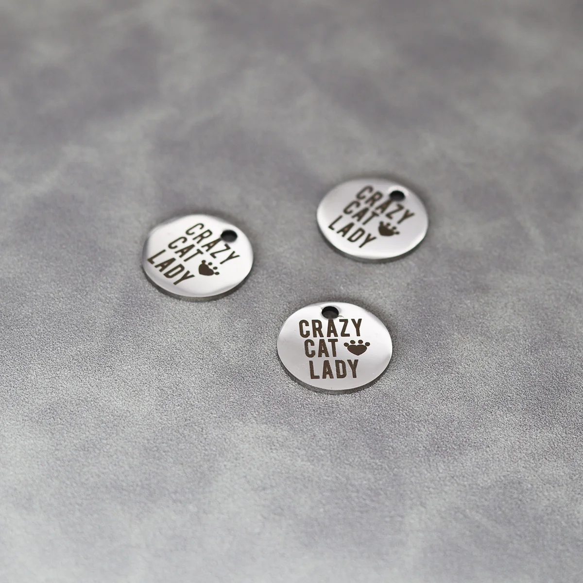 3 шт./партия подвески-браслеты из нержавеющей стали с лазерной гравировкой