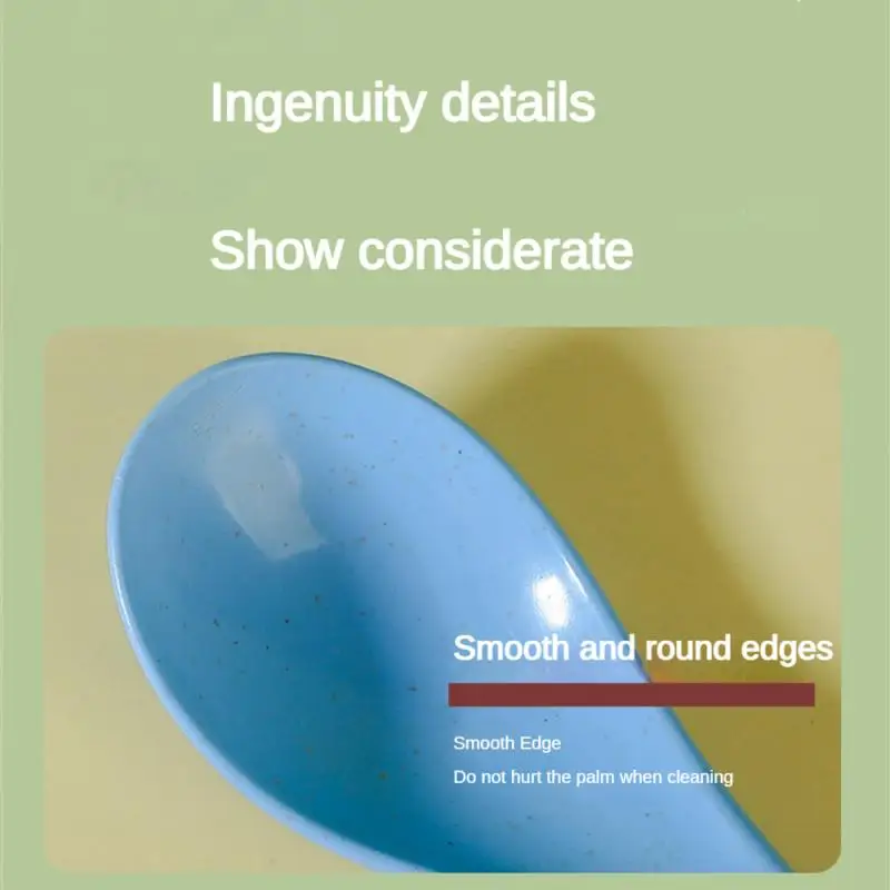 Десертная десертная ложка мини-документная рисовые хлопья мороженое рисовая