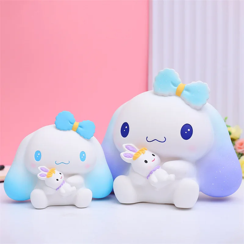 

Милый Sanrio Cinnamoroll, виниловая банка для денег, высокая емкость для предотвращения падения, подарок на день рождения девушке, День Святого Валентина, Рождество