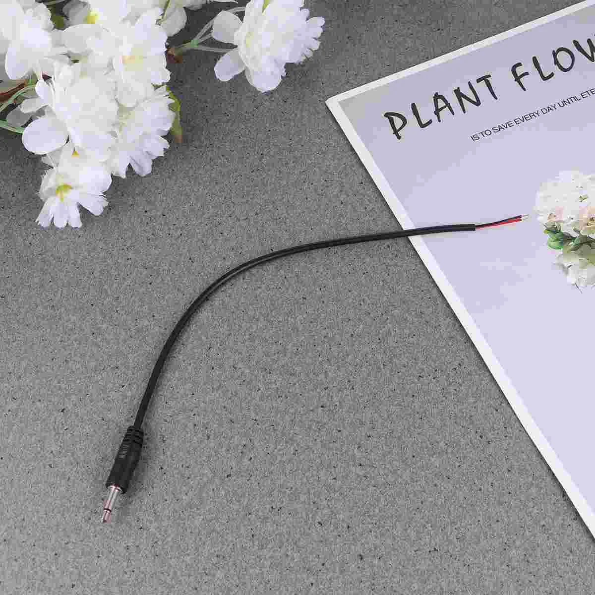 

10 шт. 3,5 мм Штекерный аудиокабель полезный деликатный полезный гаджет для наушников