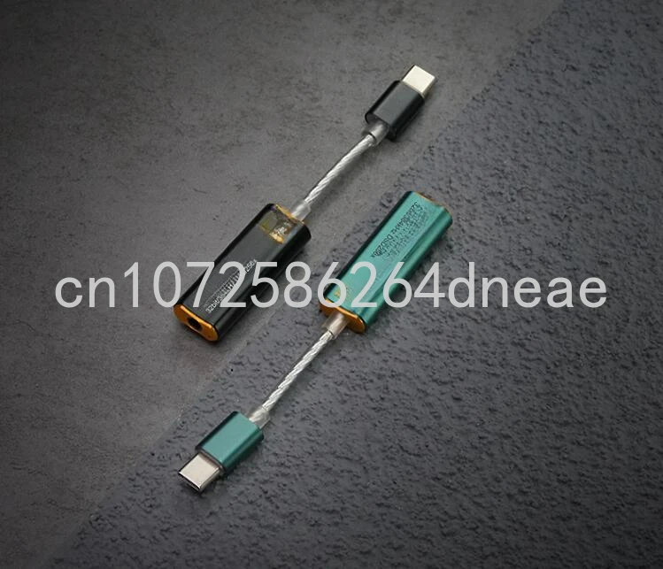 Декодирующая линия DC05 Amp Type-c до 3,5 мм Мобильный телефон Dual DAC ES9219C