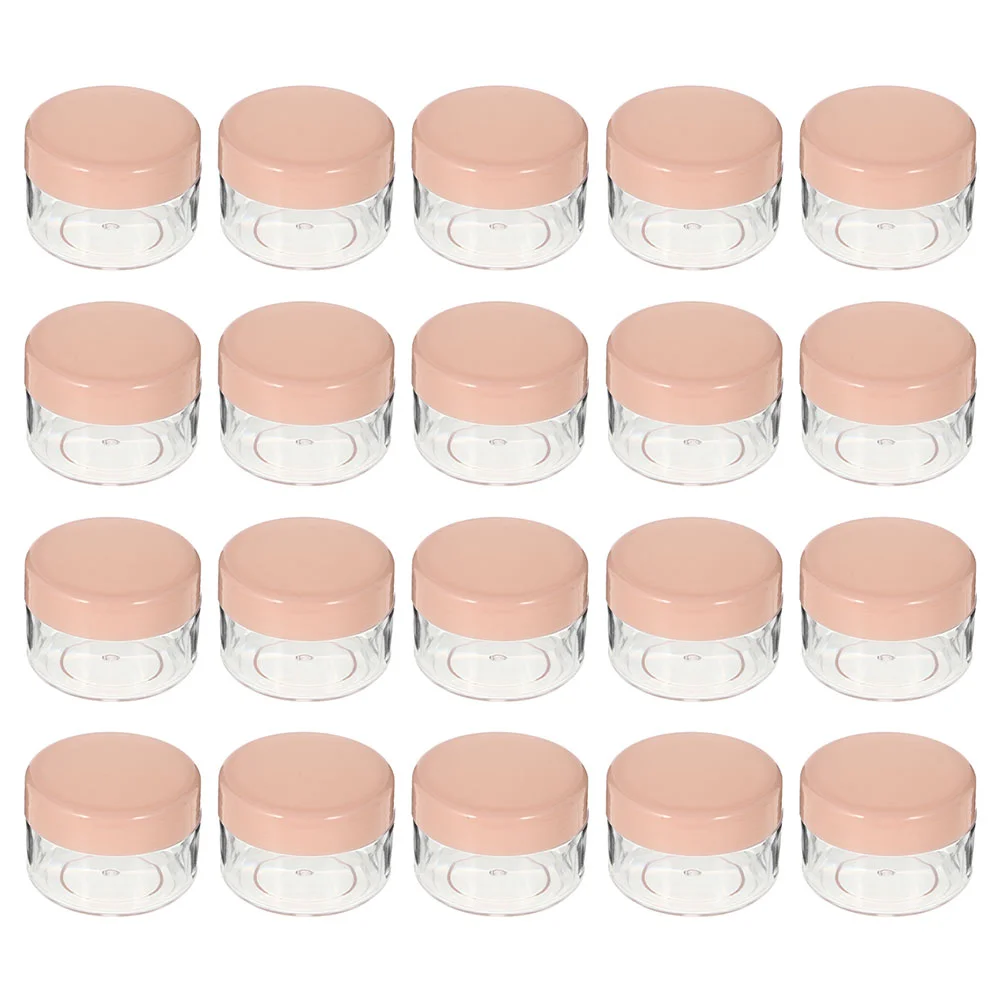 

20 Pcs Makeup Container Cream Bottle Travel Storage Refillable Lotion Multipurpose Sub Face Eye Jar Pp Skincare Jars Empty