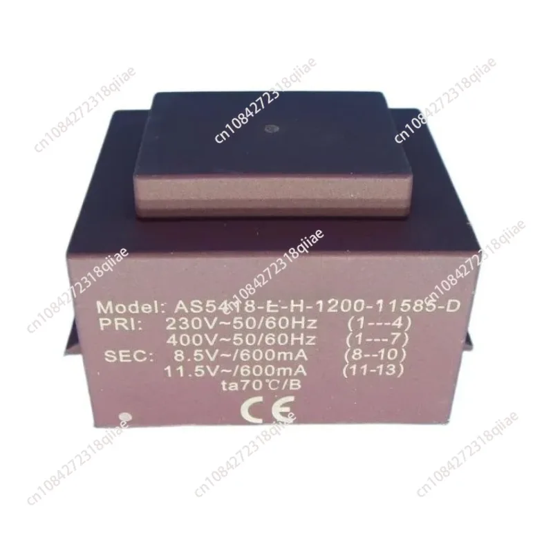 

Совершенно новый оригинальный трансформатор ASN AS5418 12 ВА вход 0-230 В-400 В выход 8,5 В 11,5 В заменяет B1406090 B 1406090